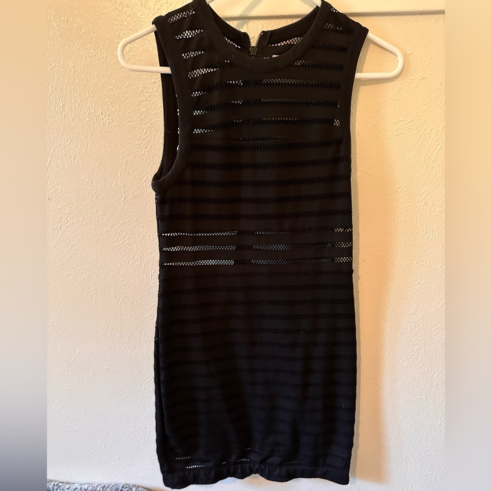Body con black dress